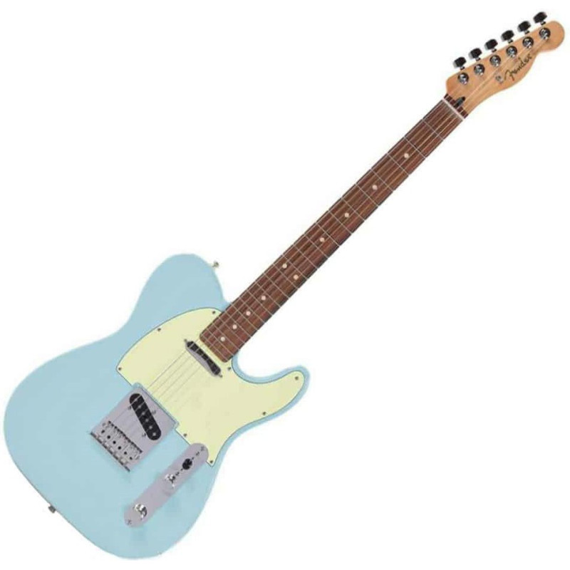 FENDER LTD PLAYER TELE PF Daphne Blue