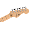 FENDER Standard Stratocaster HSS touche erable plaque blanche Aqua Marine Metallic