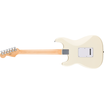 FENDER Standard Stratocaster touche erable plaque blanche Olympic White