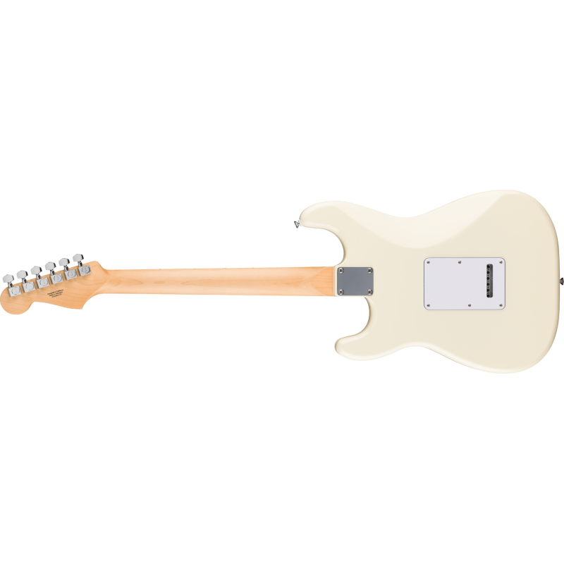 FENDER Standard Stratocaster touche erable plaque blanche Olympic White