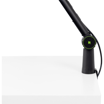 SHURE BY GATOR SH-BROADCAST1 support broadcast de micro articulée à pince