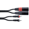 CORDIAL EU3MC câble audio double xlr mâle / rca 3 m