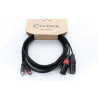 CORDIAL EU3MC câble audio double xlr mâle / rca 3 m