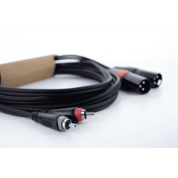CORDIAL EU3MC câble audio double xlr mâle / rca 3 m