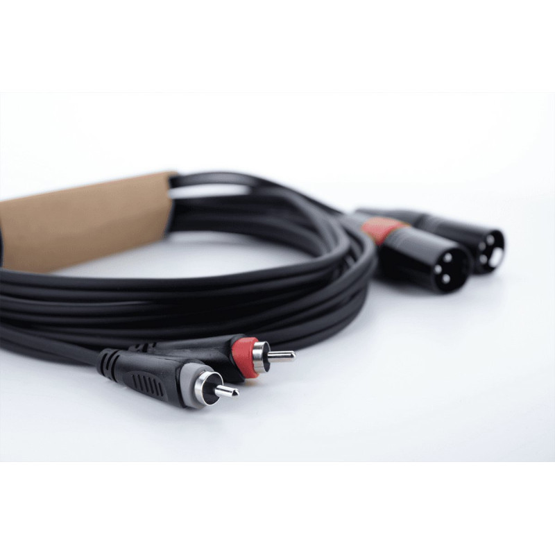 CORDIAL EU3MC câble audio double xlr mâle / rca 3 m