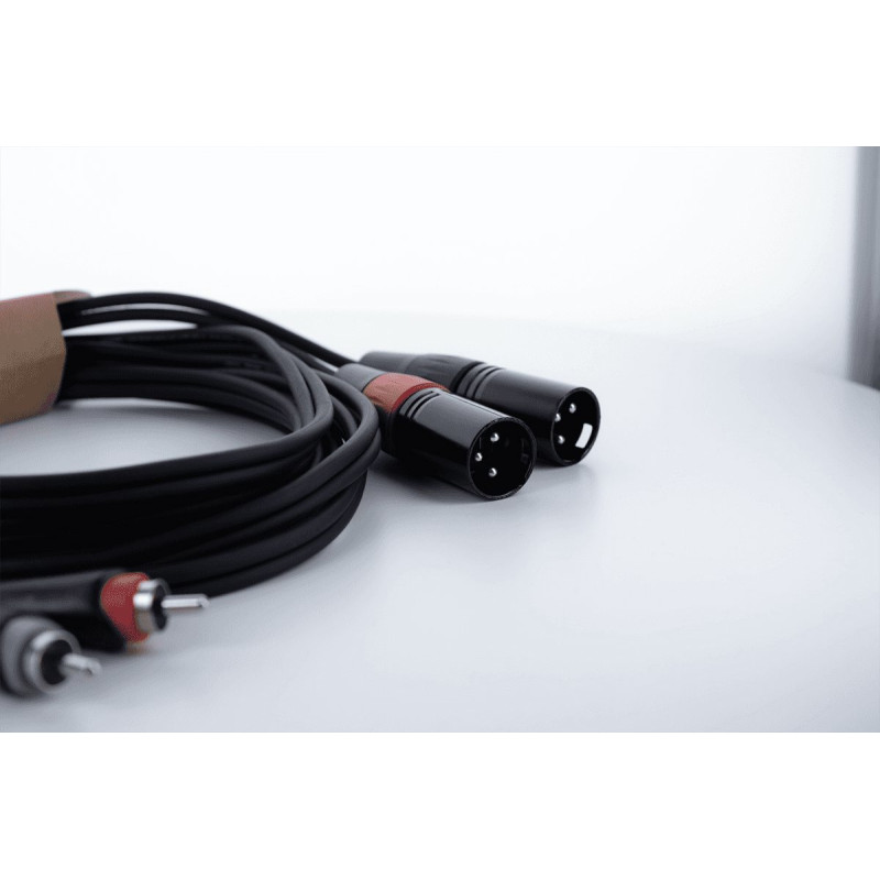 CORDIAL EU3MC câble audio double xlr mâle / rca 3 m