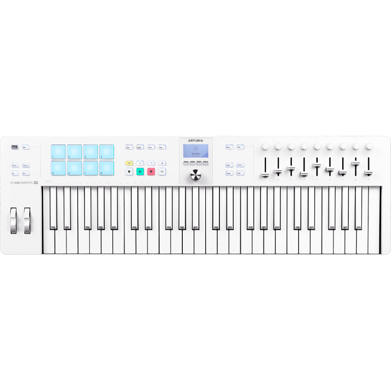 ARTURIA ESSENTIAL3-49-ALP clavier maitre essential 3 49 alpine white