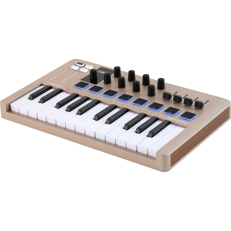 ARTURIA MINILAB3-CH clavier maitre minilab mk3 champagne édition limitée