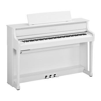 YAMAHA CLP875 WH Blanc Mat piano numerique clavinova