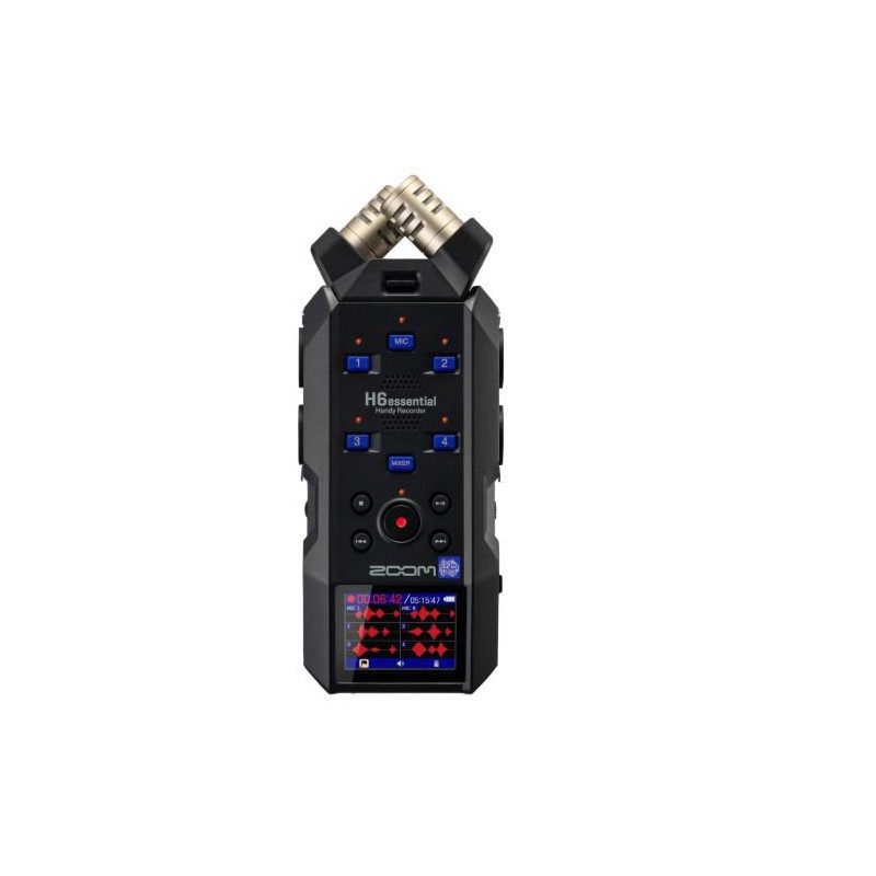 ZOOM H6 Essential ENREGISTREUR 6 PISTES  CAPSULE MICROPHONE XYH-6E