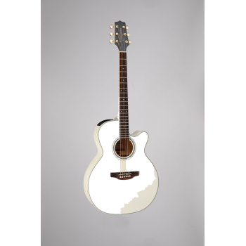 TAKAMINE GN37CE-PW guitare e/a gn37ce-pw pearl white