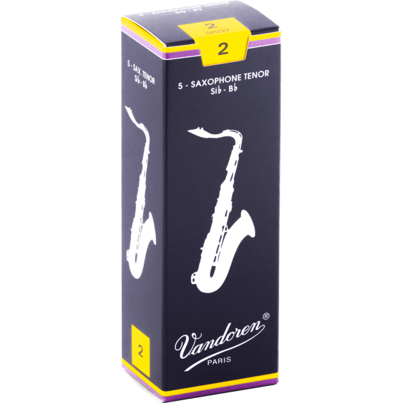 VANDOREN SR222 anches saxophone ténor traditionnelles force 2
