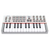 AKAI MPK MINI4-W clavier maître compact 25 touches 8 pads 8 encodeurs gris