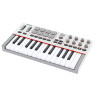 AKAI MPK MINI4-W clavier maître compact 25 touches 8 pads 8 encodeurs gris