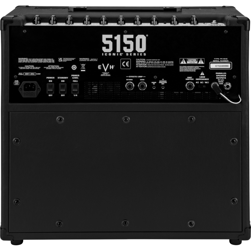 EVH 5150 Iconic Series 15W 1X10 Combo Black