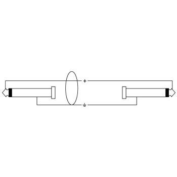 CORDIAL CPL1.5PP câble h.p. jack 1,5 m