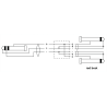 CORDIAL CFY6VPP câble y bretelle jack stéréo/2 jack mono 6 m