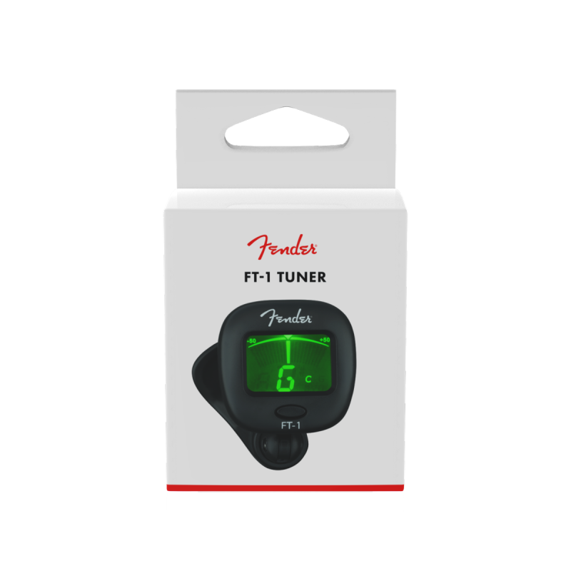 FENDER FT-1 Pro Clip-On Tuner Black
