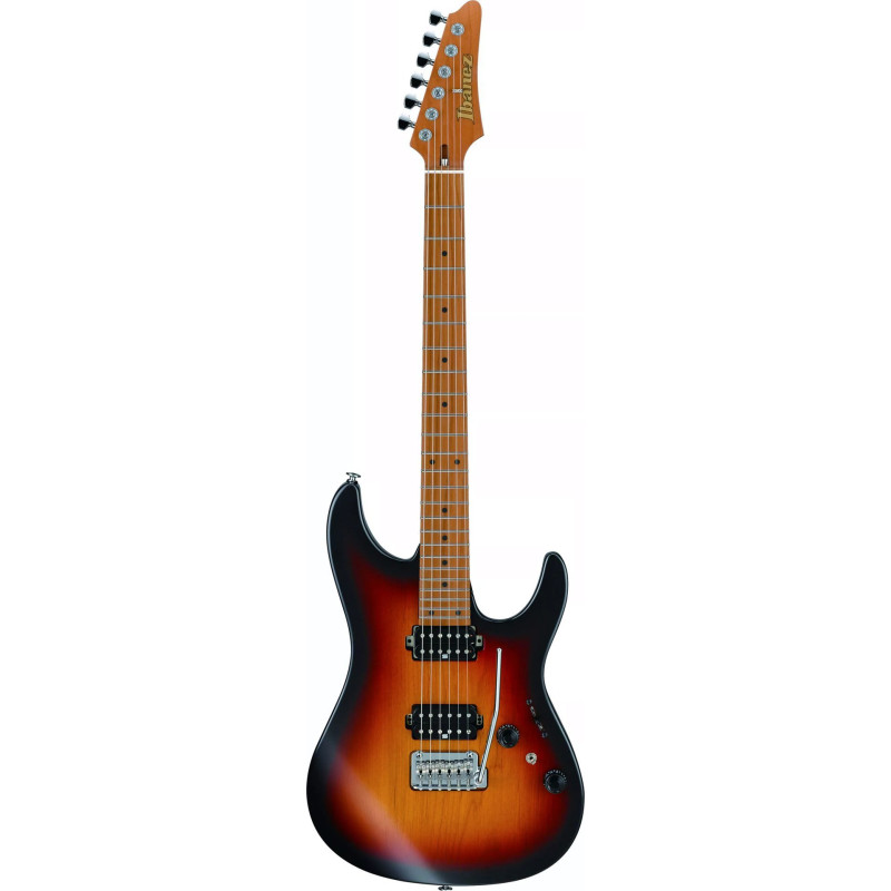 IBANEZ AZ2402TFF Tri Fade Burst Flat Guitare electrique avec valise