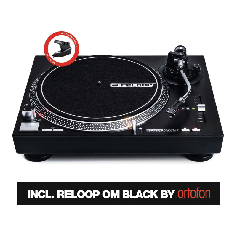 RELOOP RP 4000 MK2 Platine Vinyle Entrainement Direct