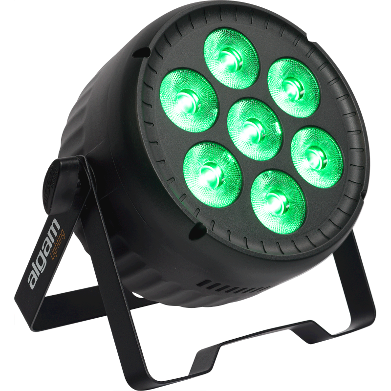 ALGAM LIGHTING PARWASH730-QUAD par wash 7x 30w rgbww 4-en-1 optique 15°