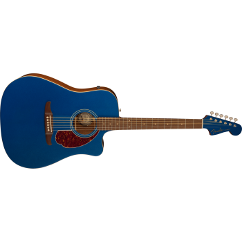 FENDER Redondo Player touche Noyer plaque tortoise Lake Placid Blue