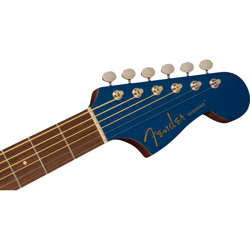 FENDER Redondo Player touche Noyer plaque tortoise Lake Placid Blue