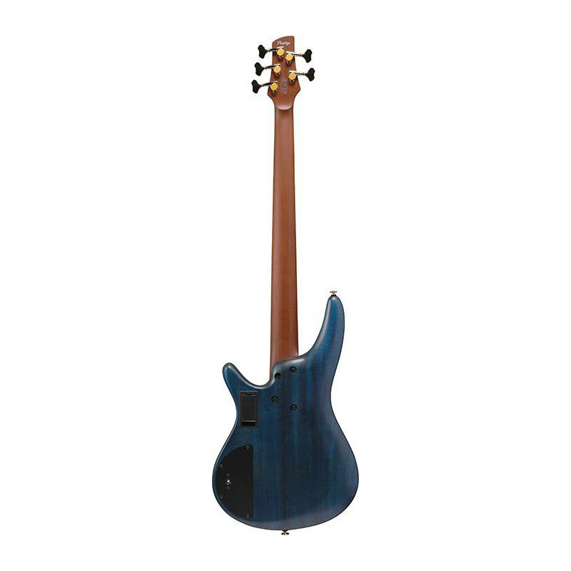 IBANEZ SR6605GFB Ghost Fleet Blue Burst basse electrique 5 cordes avec valise