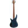 IBANEZ SR6605GFB Ghost Fleet Blue Burst basse electrique 5 cordes avec valise