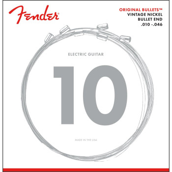FENDER Original Bullet 3150R Pure Nickel Gauges .010-.046