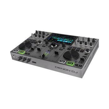 DENON DJ PRIMEGO+ système dj tout-en-un 2 voies autonome sur batterie écran tactile 7"