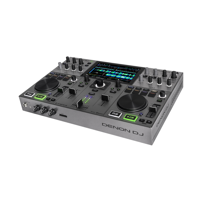 DENON DJ PRIMEGO+ système dj tout-en-un 2 voies autonome sur batterie écran tactile 7"