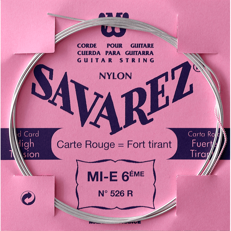 SAVAREZ 526R mi-6 rouge filee m/ar