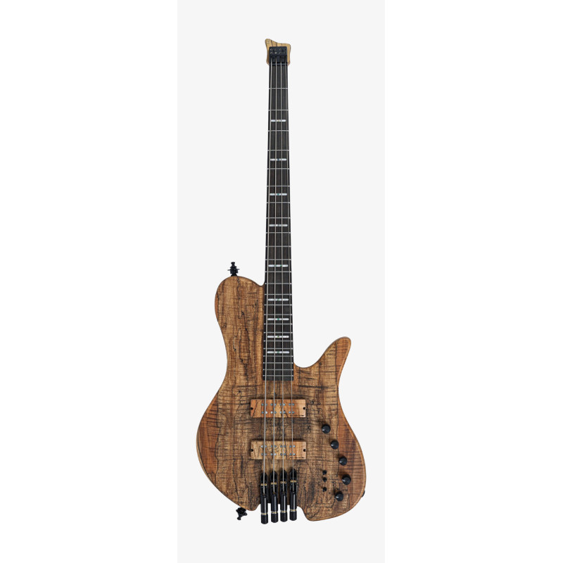 MARCUS MILLER F10 Dx 4 Headless NT Spalted Maple Top Natural