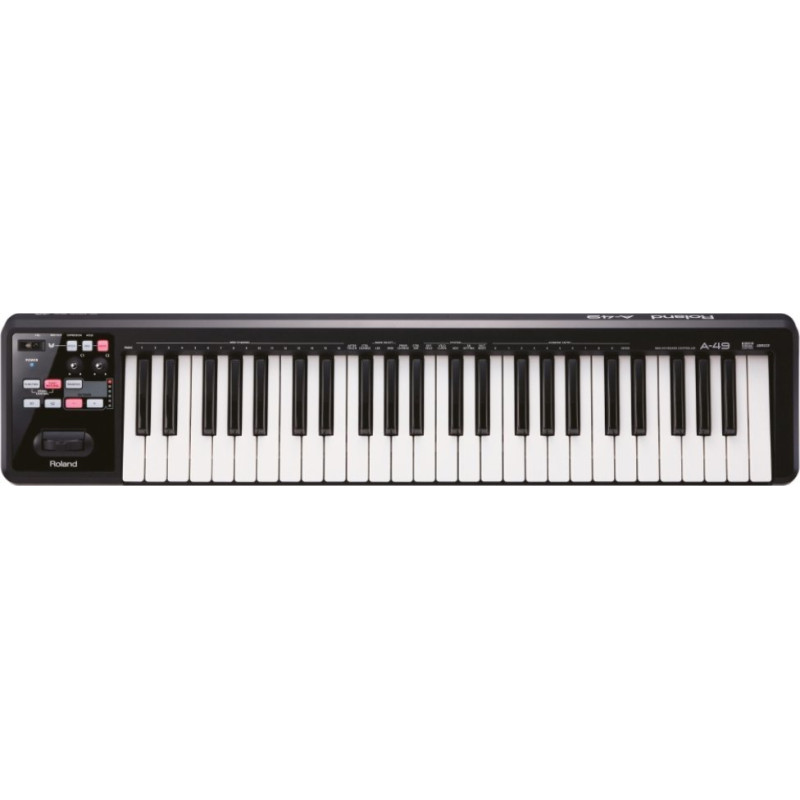 ROLAND A-49-BK lightweight 49 key controller avec supernatural mode (blk)