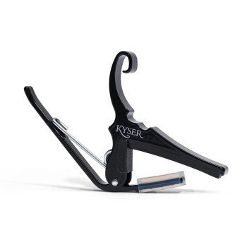 KYSER Capodastre Capodastre Quick-Change pour guitare acoustique noir