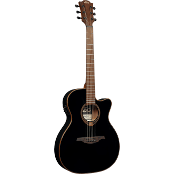 LAG T118ASCE-BLK auditorium slim cutaway electro black
