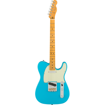 FENDER American Professional II Telecaster touche erable Miami Blue