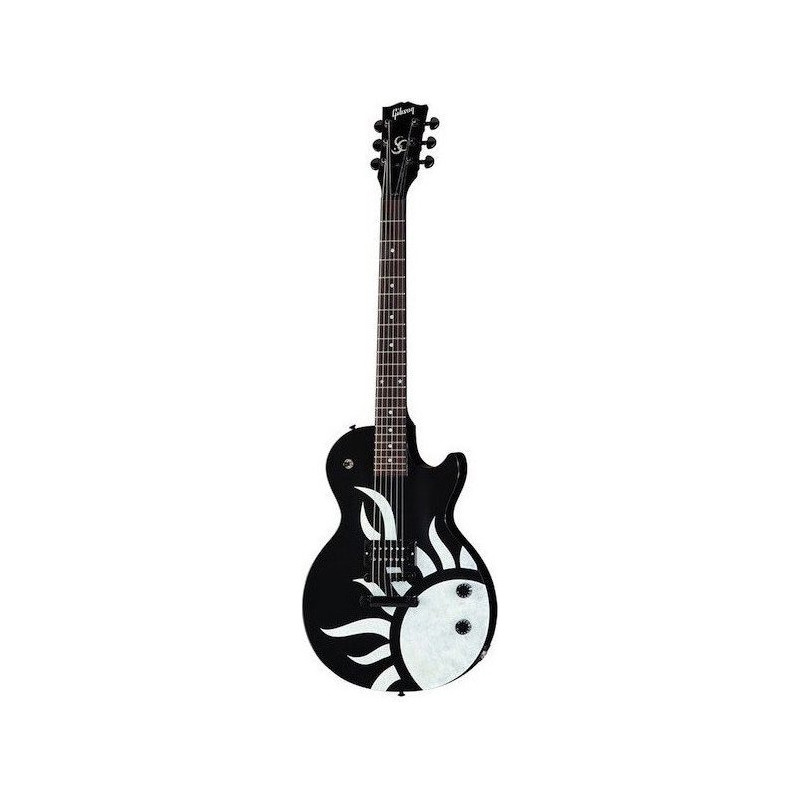 GIBSON Sully Erna Signature Les Paul Ebony with Sun Logo EBONY WITH SUN LOGO