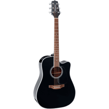 TAKAMINE GD34CE-BLK guitare électro-acoustique gd34ce black + housse