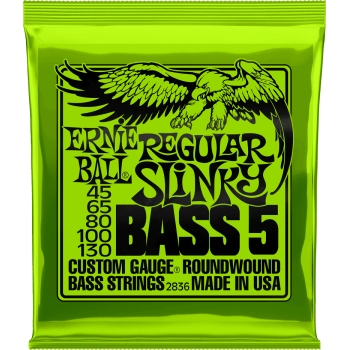 ERNIE BALL 2836 regular slinky 5 cordes 45-130