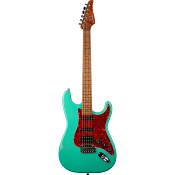 SUHR Limited Edition Classic S Paulownia trans seafoam green