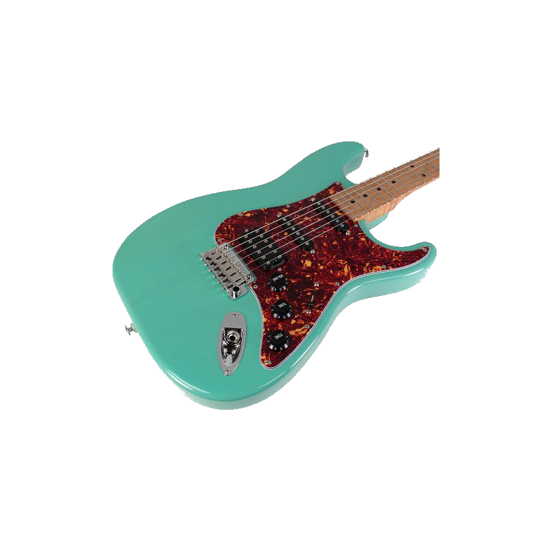 SUHR Limited Edition Classic S Paulownia trans seafoam green