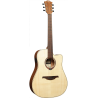 LAG T70DCE-NAT dreadnought cutaway electro
