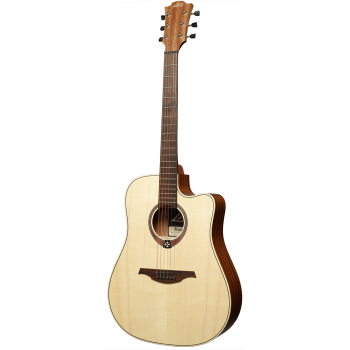 LAG T70DCE-NAT dreadnought cutaway electro