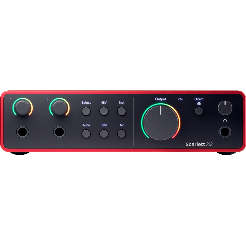 FOCUSRITE SCARLETT4-2I2 interface audio