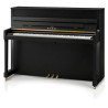 KAWAI E 200 Noir satine piano acoustique 114cm - Mecanique Millenium III - Ralentisseur