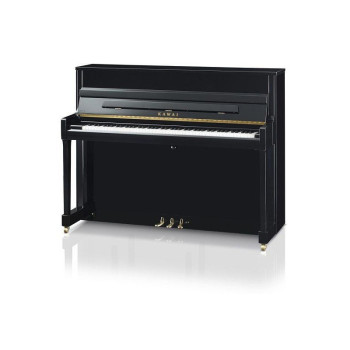 KAWAI K 200 Noir laque piano acoustique - Mecanique Millenium III - Ralentisseur