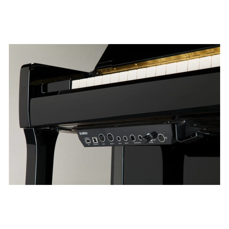 KAWAI K 300 AURES2 EP Noir laque  122cm  Systeme AURES2