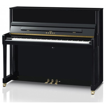 KAWAI K 300 Noir laque - 122cm - Mecanique Millenium III - Ralentisseur